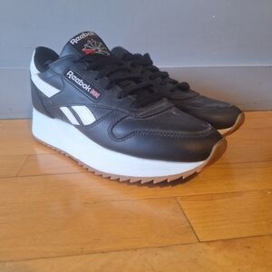 Reebok Classic Black and White Sneakers